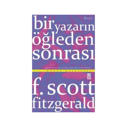F. Scott'ın Öğleden Sonrası: Yazarın Yaratıcılığı