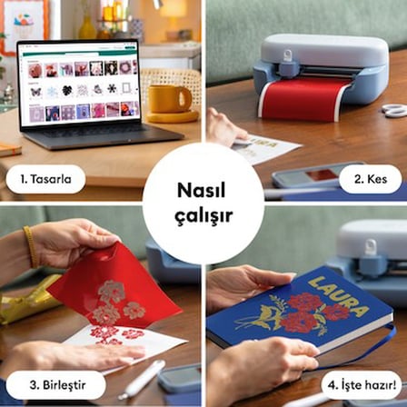 Cricut Crıcut 2012185 Joy 2 Başlangıç Paketi (Kesici Makine + Sarf Malzemeleri