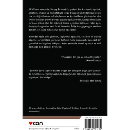 Eddy'nin Sonu: 168 Sayfalık Bir Roman