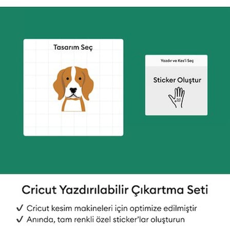 Suya Dayanıklı Holografik Çıkartma Seti A4 Boyutunda 5 Sayfa