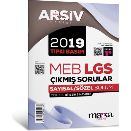 LGS Arşiv Serisi: Tıpkı Basım Sorular ve Video İçerikler