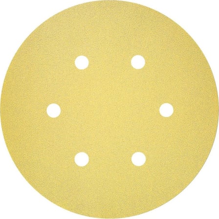 150 mm Zımpara, 6 Delikli, 150 Kum, 50'li Paket
