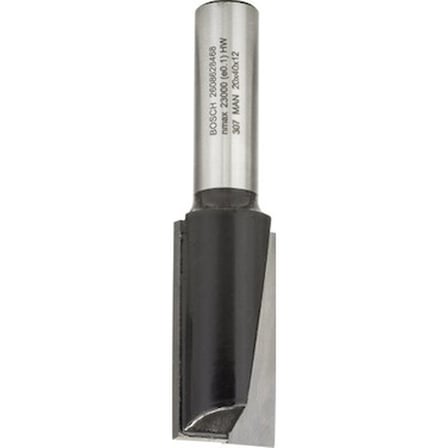 Düz Freze Ucu 12 mm x 20 mm x 81 mm Kesim İçin Uygun