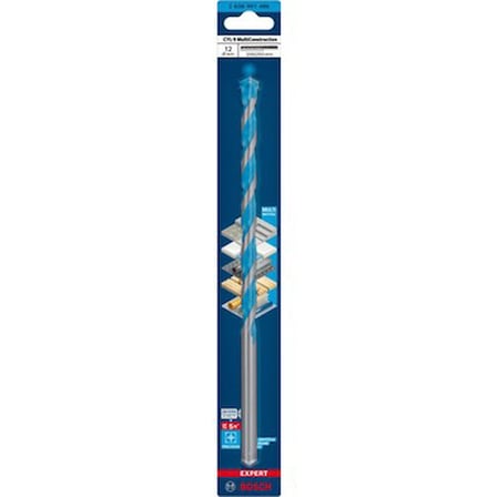 Çok Amaçlı Matkap Ucu, 12 x 250 mm Uzunlukta
