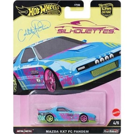 Mazda RX7 FC Pandem Hot Wheels Premium Diecast Model 1:64 Sınırlı Üretim Metal