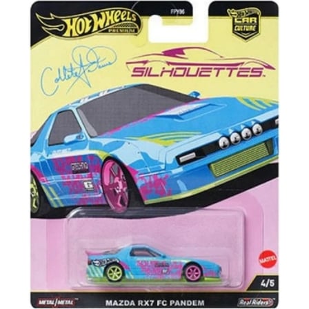 Mazda RX7 FC Pandem Hot Wheels Premium Diecast Model 1:64 Sınırlı Üretim Metal
