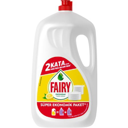 Süper Ekonomik Paket Limon Aromalı Sıvı Bulaşık Deterjanı 2600 ml