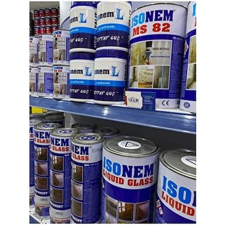 İsonem Isonem L Şeffaf Güç Su Yalıtım Boyası 1 kg + Luna Kestirme Fırça No