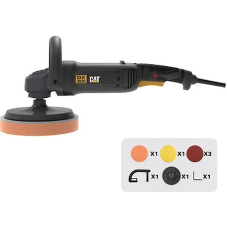 1450W Profesyonel Polisaj, 180 mm Devir Ayarı