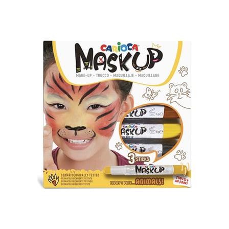 Yüz Boyası 3 Renk Set, Eğlenceli ve Yıkanabilir