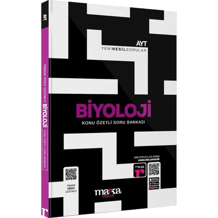 2025 AYT Biyoloji Konu Özetli Soru Bankası: Video Destek