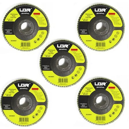 Alüminyum Oksit Flap Disk Zımpara 115 x 22 mm ile Kesim