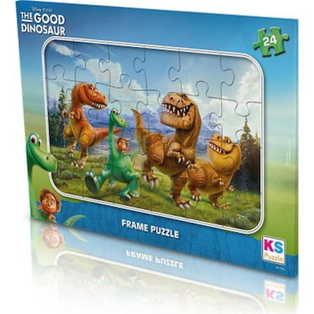 24'lü İyi Dinosaur Temalı Puzzle