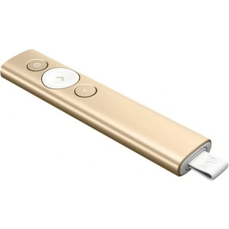 Altın Renk Sunum Kumandası, USB ve Bluetooth ile Kolay Kontrol