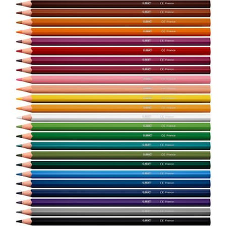 24 Renk Kuru Boya Kalemi Seti, Intensity Color Up