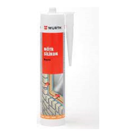 Nötr Silikon 300 ml Güçlü Yapıştırıcı Özelliği