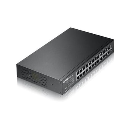 Zyxel GS1100-24E 24-Port 10/100/1000Mbps Tak-Kullan Port-Önceliklendirme Destekli Yönetilemeyen