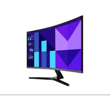 32" FHD Kavisli LCD Monitör, HDMI ve VGA Bağlantı Seçenekleri