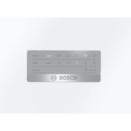 Bosch KDN76XWE1N Serie 4 Üstten 186 x 75 cm Beyaz Donduruculu
