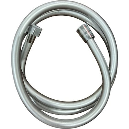 150 cm Gri PVC Duş Hortumu Modern ve Dayanıklı Tasarım