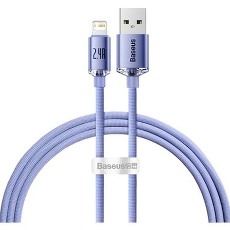 2.4A 120 cm Uzunluğunda Lightning Şarj Data Kablosu