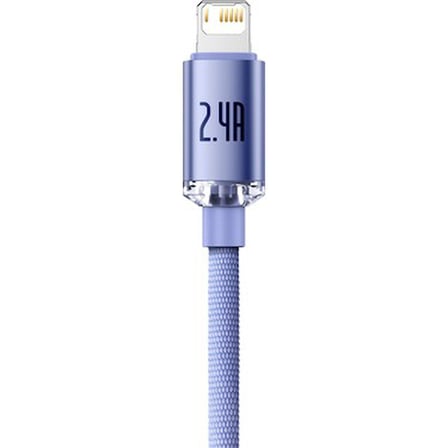 2.4A 120 cm Uzunluğunda Lightning Şarj Data Kablosu