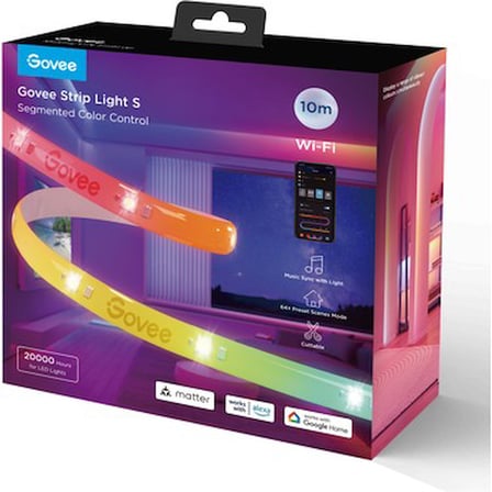 Kaplamalı 10 M LED Şerit Işık ile Uygulama Desteği