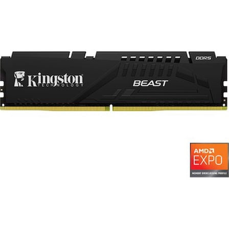 Kıngston Beast Expo KF560C36BBE2-16TR 16GB Ddr5 6000MHZ CL36 Masaustu Performans