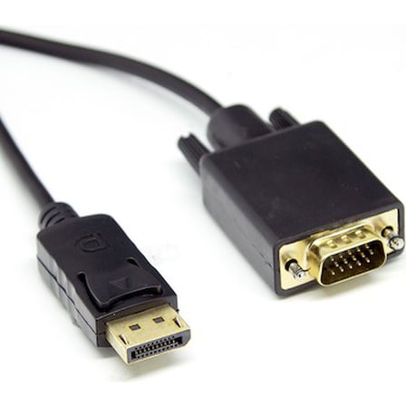 1.8 metre Display Port - VGA Kablosu, Yüksek Kalite Görüntü Aktarımı