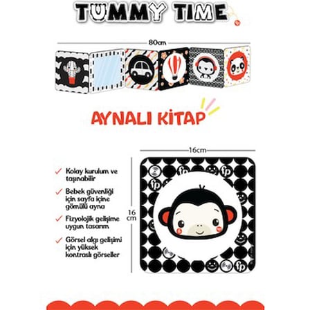 Aynalı Aktivite Oyuncak, Bebeğinizin Duyusal Gelişimine Destek Olur
