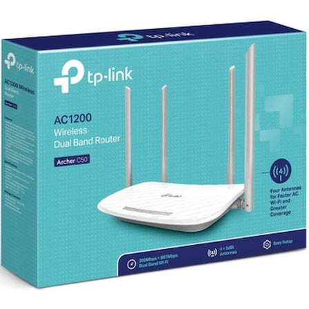 Dual-Band Wi-Fi 5 Router, AC1200 Mbps Hız ve Kolay Kurulum