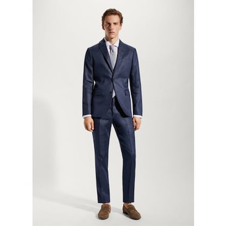 Mango Man %100 Keten Takım Elbise