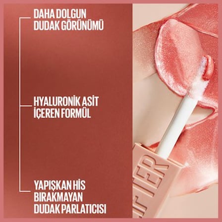 Nemlendirici Dudak Parlatıcısı - 009 Renk, Işıltılı ve Besleyici