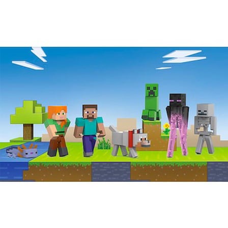 Minecraft Temalı Figür Seti ile Yaratıcı Oyun