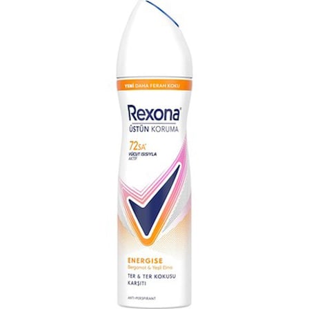 150 ml kadın deodorant, bergamot ve yeşil elma ile enerji verici koku