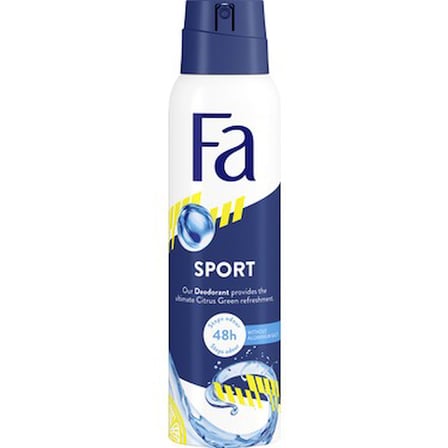 150 ml Turunçgil Aromalı Erkek Deodorant, Men Sport Serisi