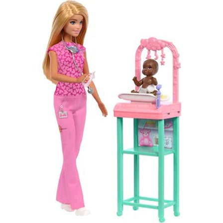 Doktor Temalı Barbie Bebek ile Eğlenceli Oyun