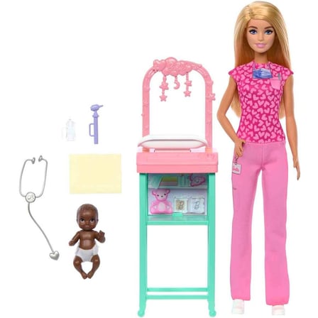 Doktor Temalı Barbie Bebek ile Eğlenceli Oyun