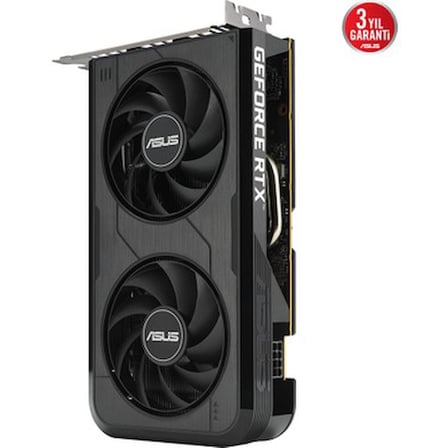ASUS DUAL-RTX5050-O8G-NVIDIA-GEFORCE-RTX 5050-8GB GDDR6-128bit-2677MHz-HDMI-3xDP-DLSS4 EKRAN