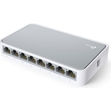 TP-Link TL-SF1008D 8 Port 10-100 Mbps Switch Plastik