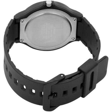 Erkekler İçin Casio MW-240-7BVDF Standart Kol Saati 43,6 mm Plastik Kasa ve Siyah Silikon