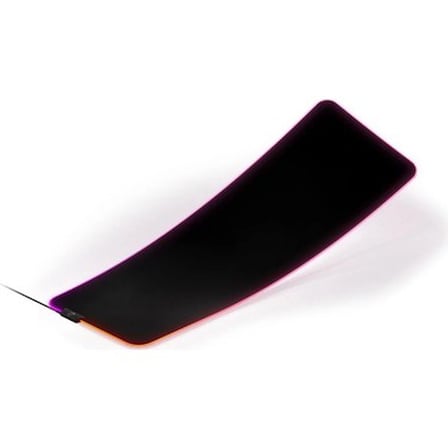 Steelseries QcK Prism Aydınlatma Özellikli XL Boyut Baskısız Düz Oyuncu Mousepad
