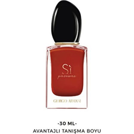 Giorgio Armani Si Passione EDP Oryantal Koku 30 ml Kadınlar İçin Şık