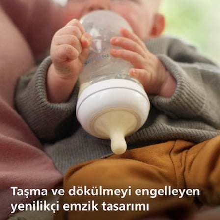 330ml Kapasiteli PP Biberon, 6+ Ay Bebekler İçin Kullanım Kolaylığı