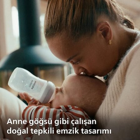 330ml Kapasiteli PP Biberon, 6+ Ay Bebekler İçin Kullanım Kolaylığı