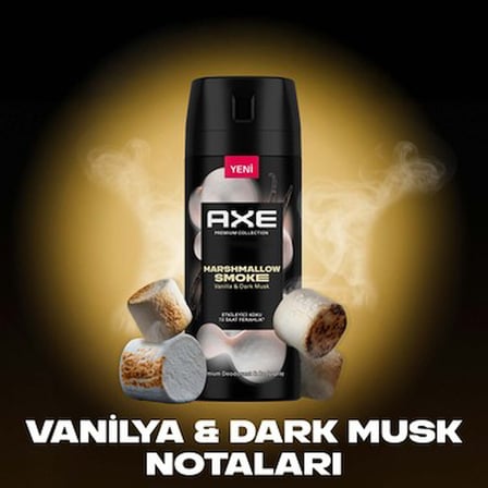 150 ml Marshmallow Smoke Erkek Deodorant, Premium Koleksiyon
