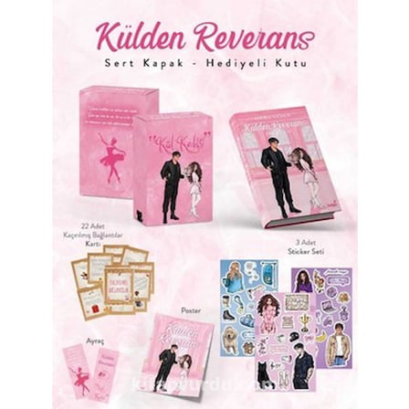 Külden Reverans - Yan Boyamalı, Özel Baskı