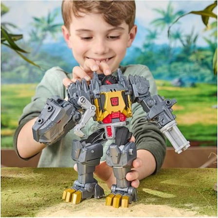 Cyberworld Grimlock Chomp & Battle Aksiyon