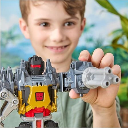 Cyberworld Grimlock Chomp & Battle Aksiyon