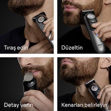 Sakal Düzeltici, 52 Uzunluk Seçeneği ile Pratik Kullanım